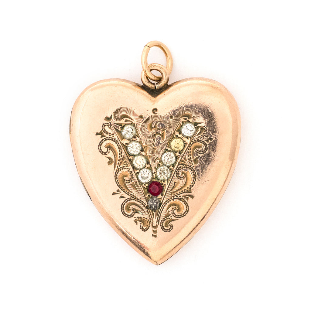 [LLOYD] 10K Gold☆Victoria Heart Necklace 6f986c3f50ce678b40805f67fbf333