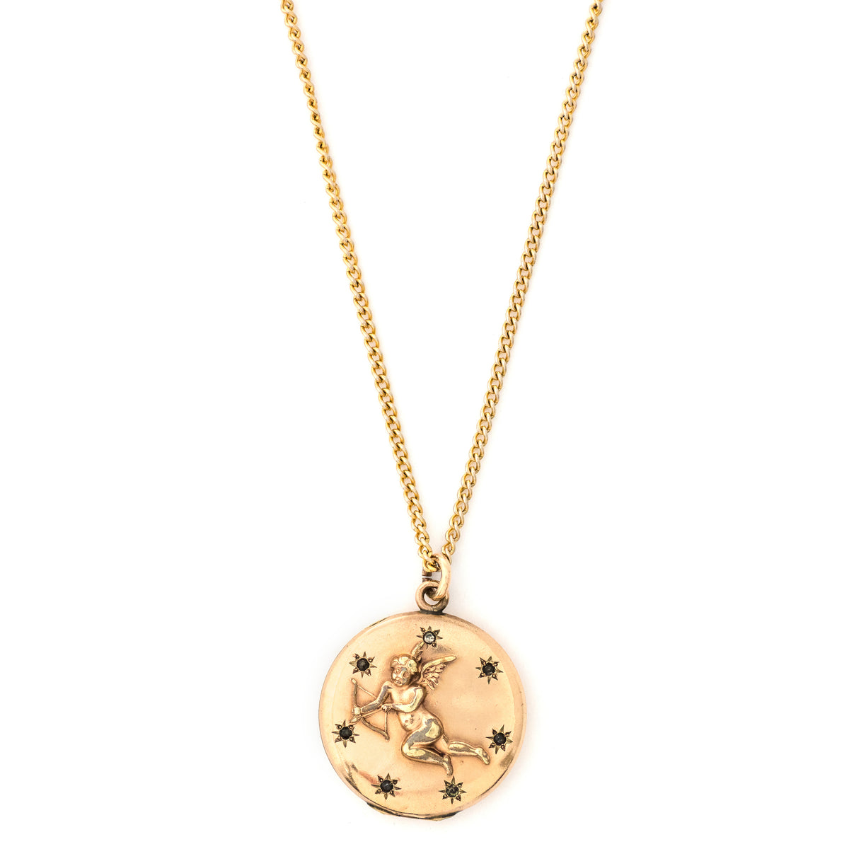Cupid's Bow & Arrow Locket