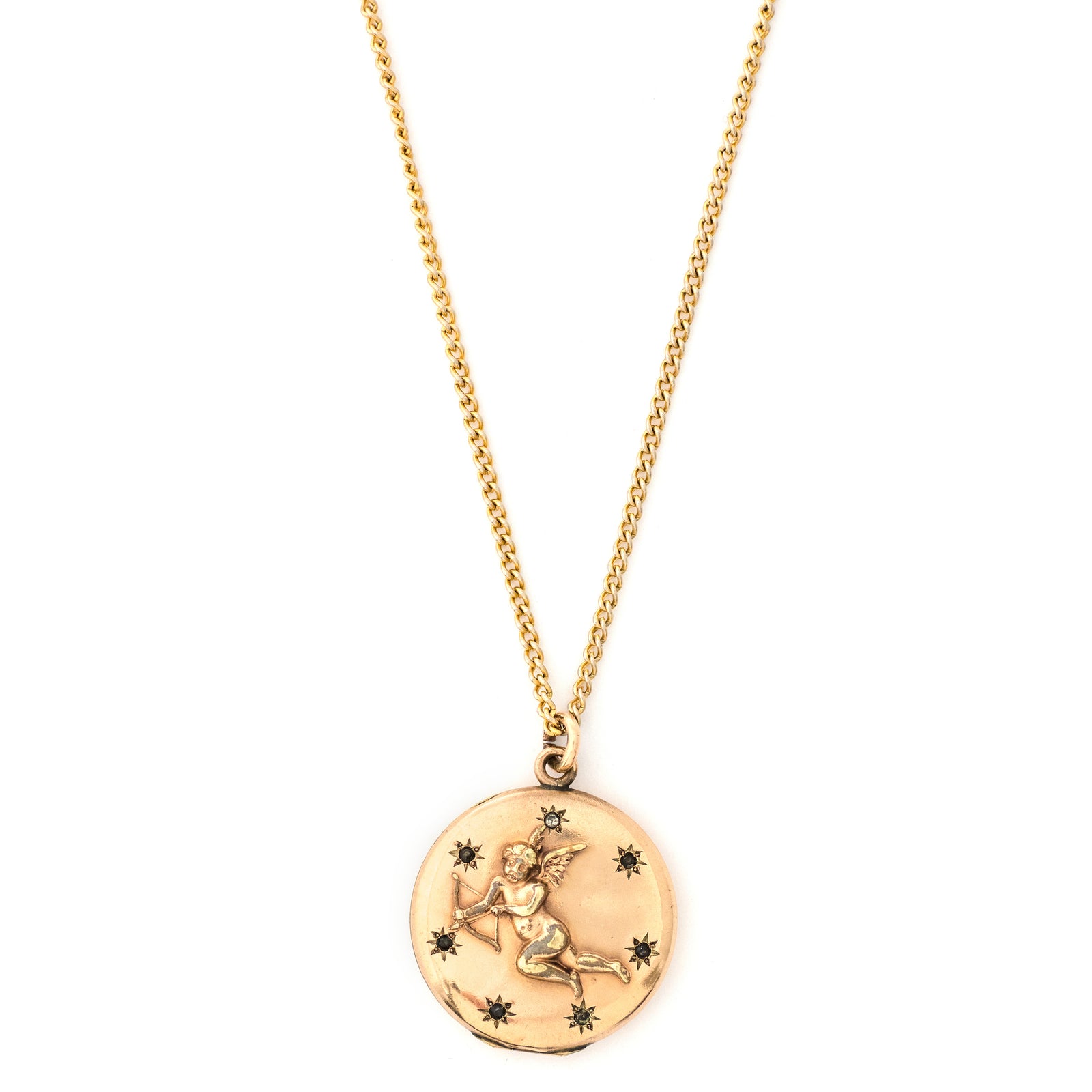 Cupid's Bow & Arrow Locket