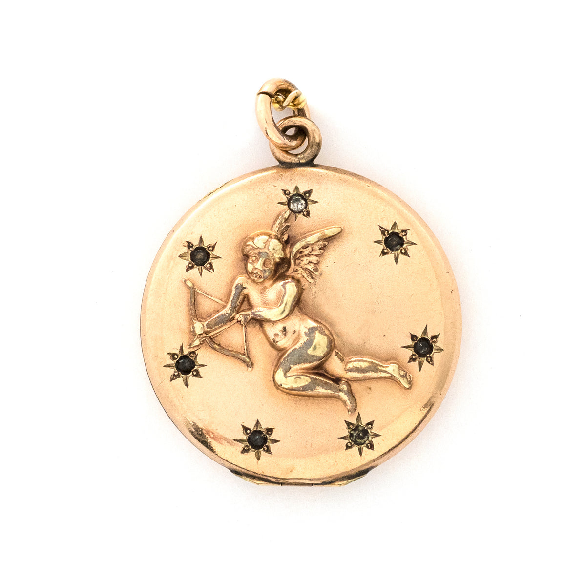 Cupid's Bow & Arrow Locket