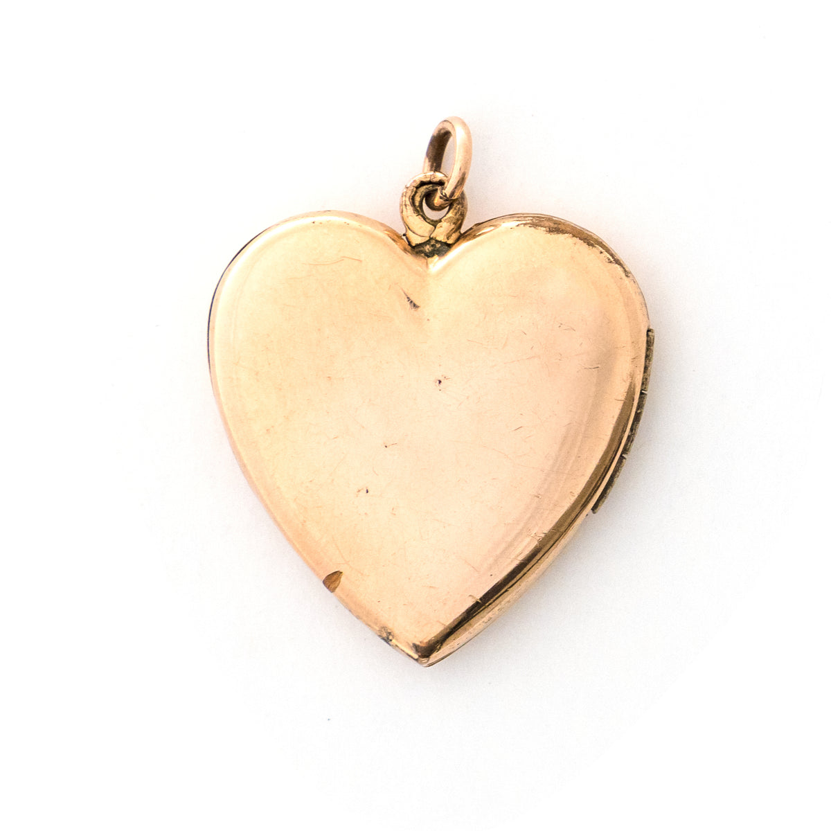 Floral Shield Heart Locket