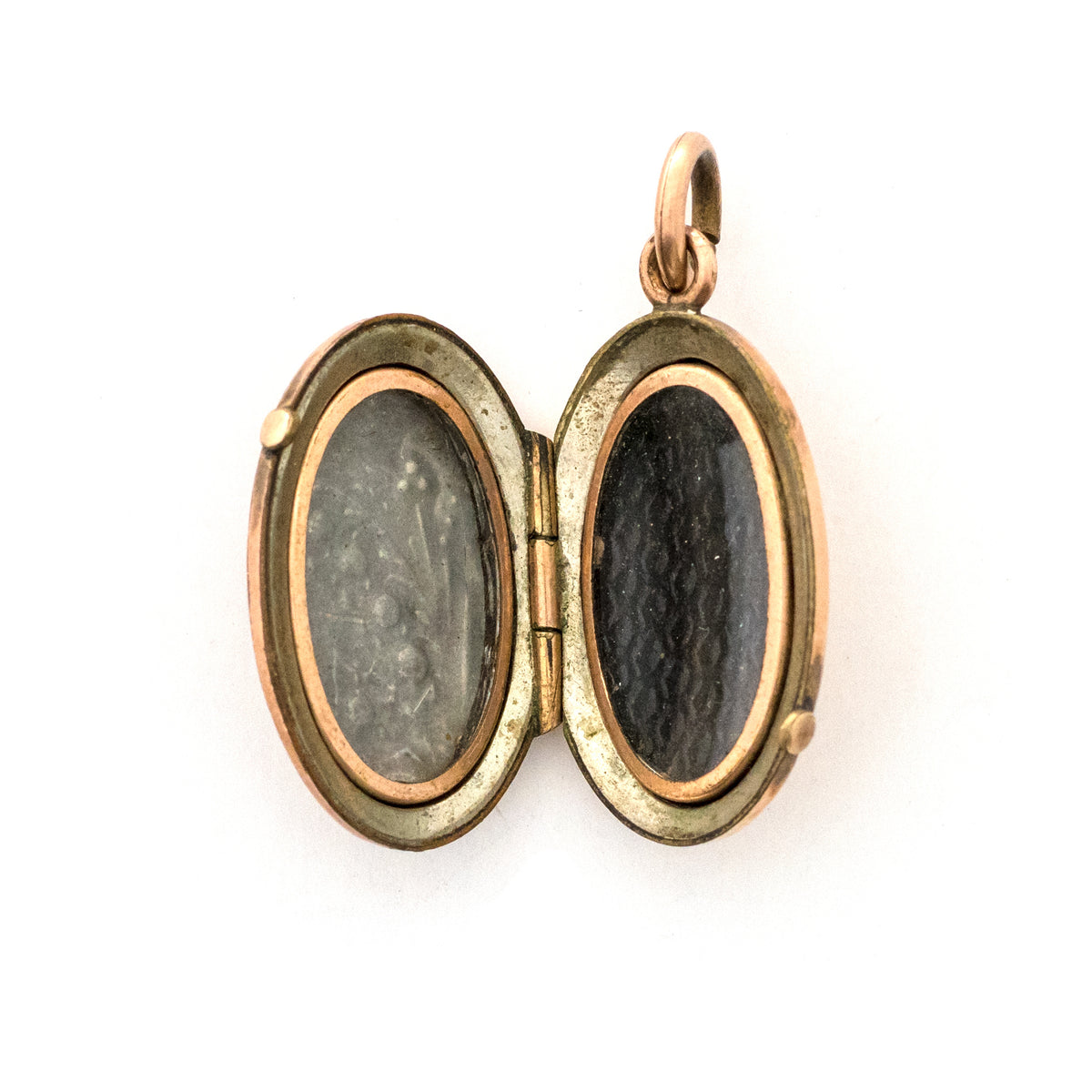 Lily of the Valley Enamel Locket