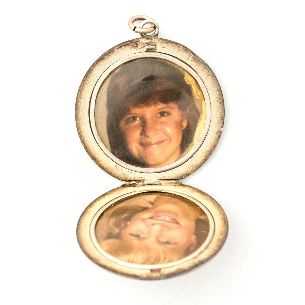 Sterling Silver Engraved Floral Locket