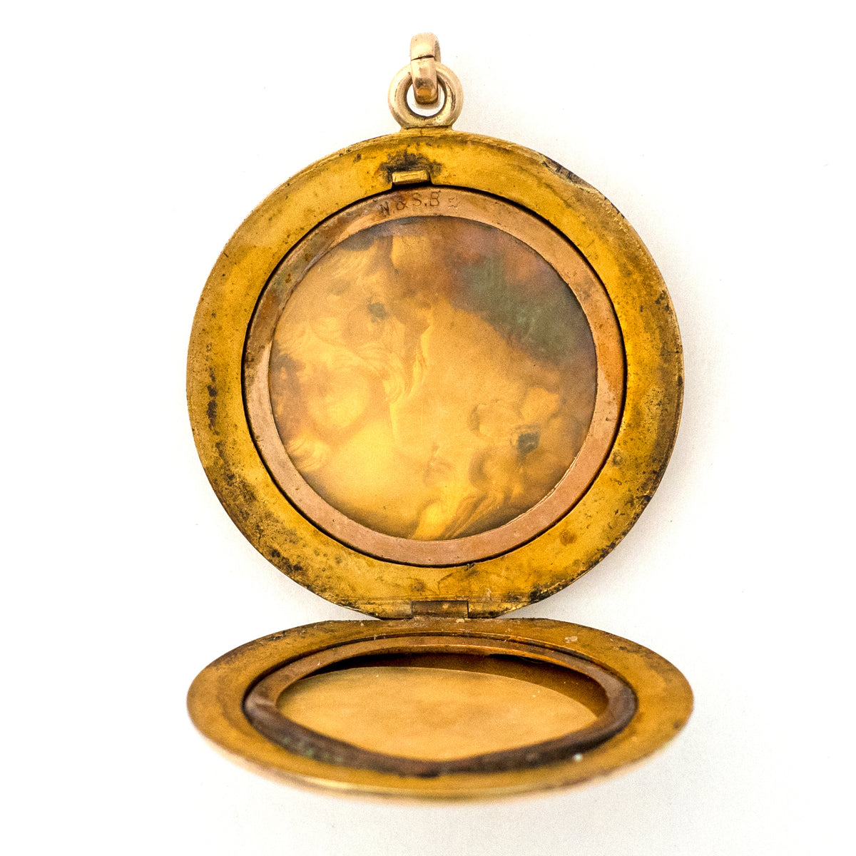 Forget Me Not Portrait Locket