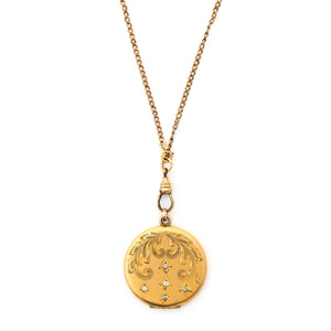 Chandelier Swirl Locket