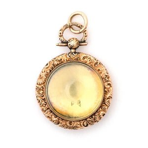 9K Gold Portrait Locket