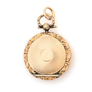 9K Gold Portrait Locket