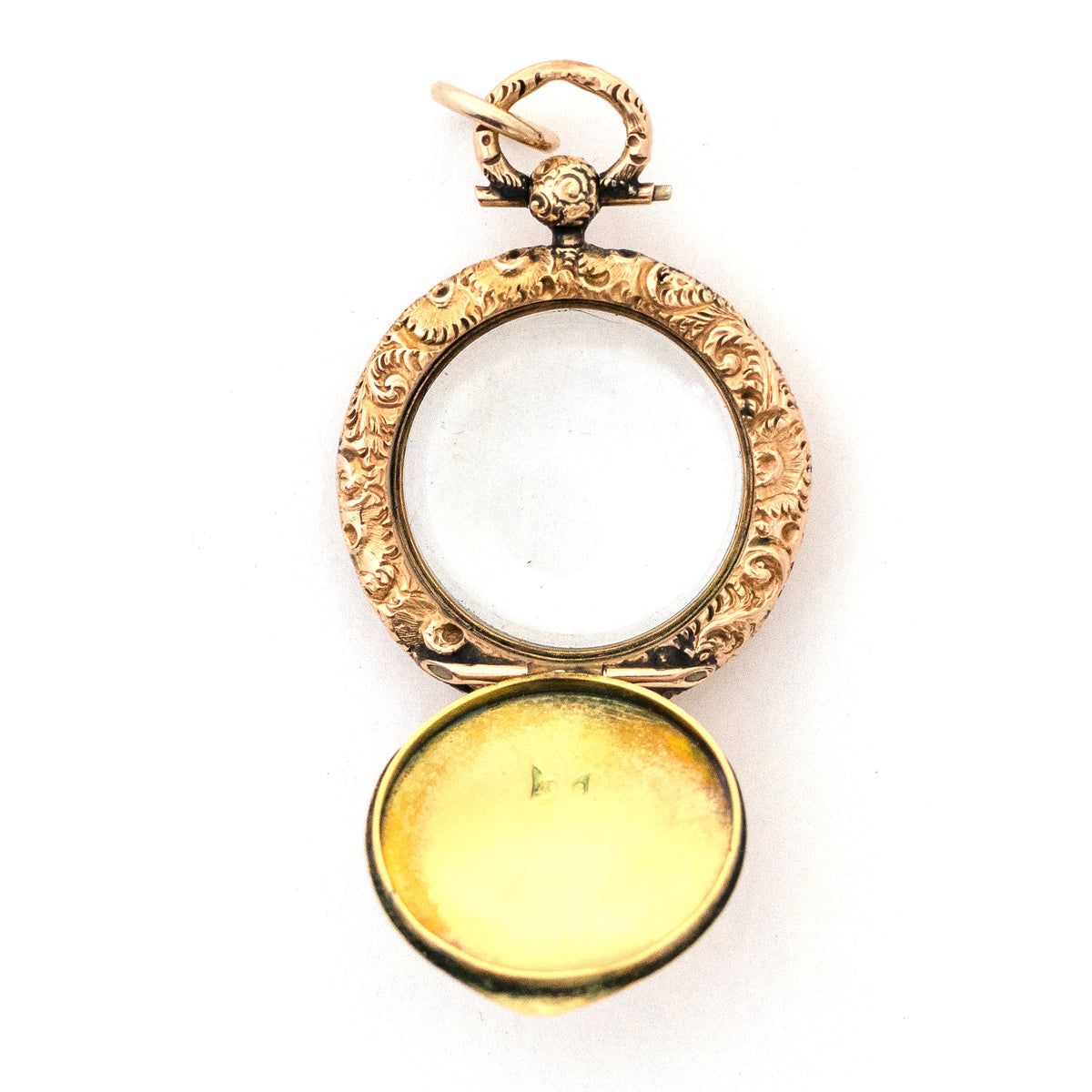9K Gold Portrait Locket