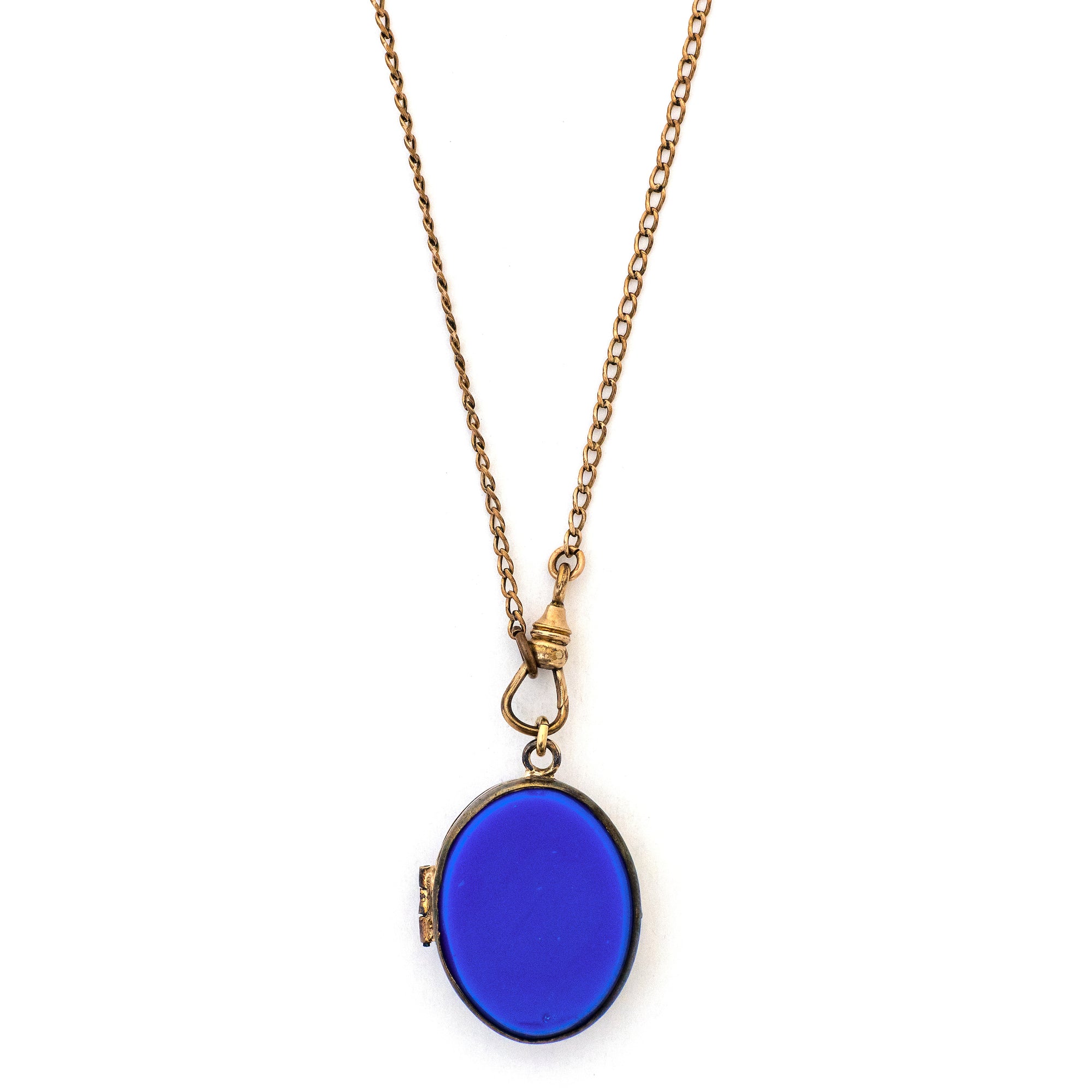 Cerulean Agate Locket