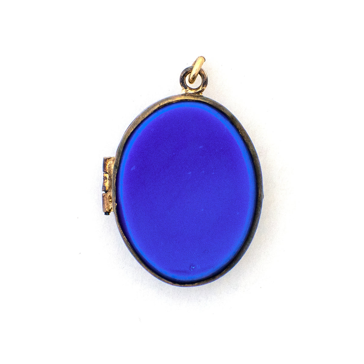 Cerulean Agate Locket