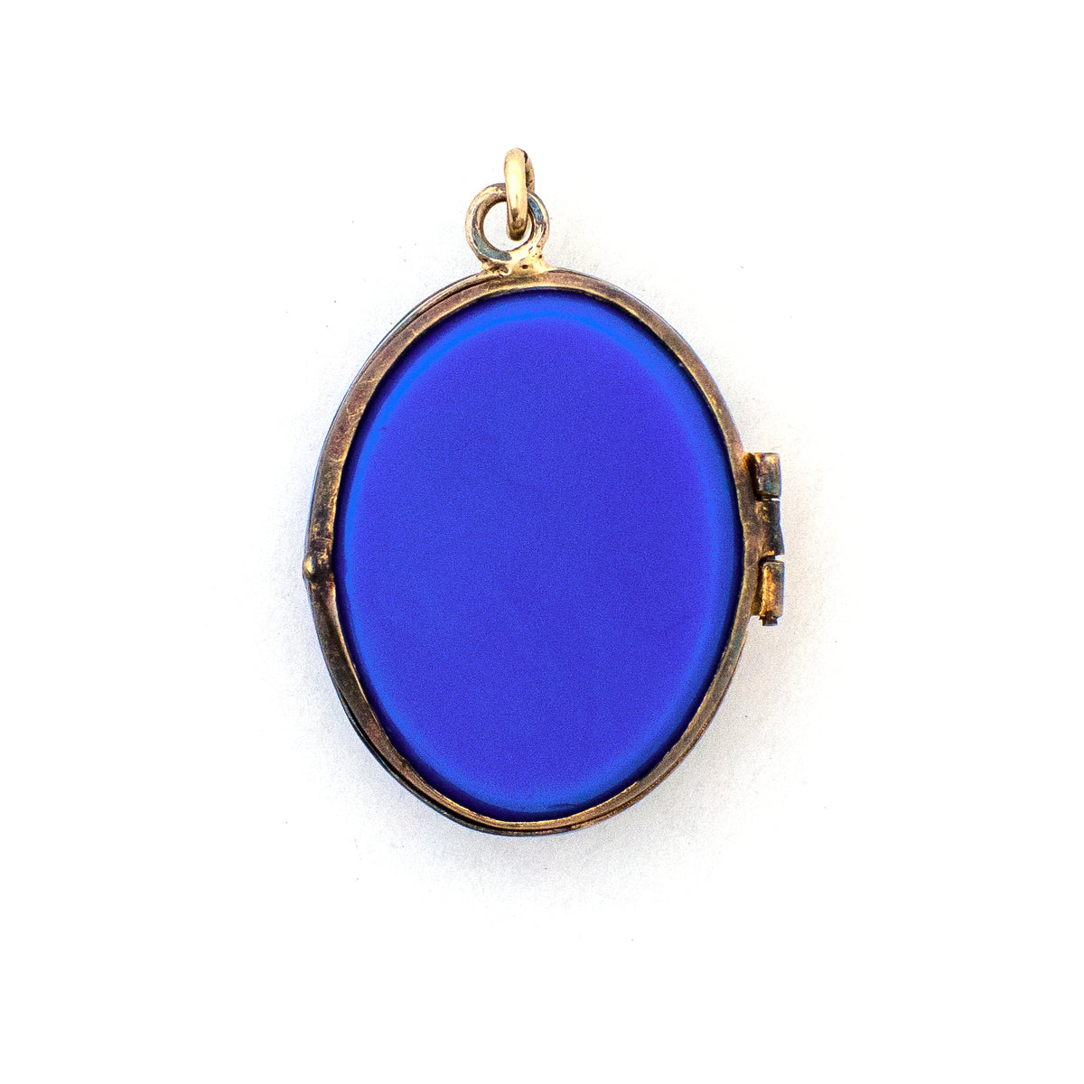 Cerulean Agate Locket