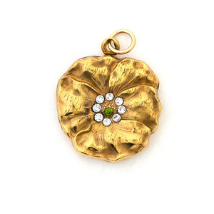 Garden Pansy Locket