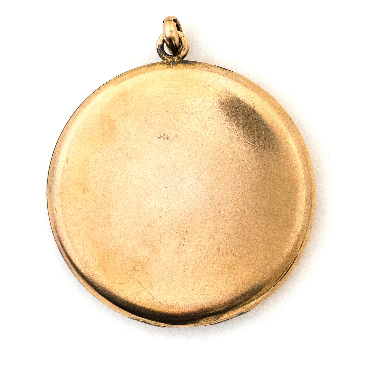 Lily of the Valley Geometric Locket