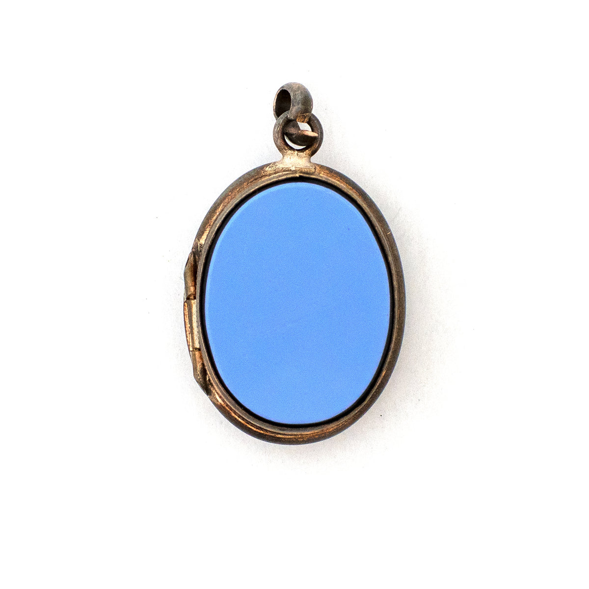 Periwinkle Agate Locket