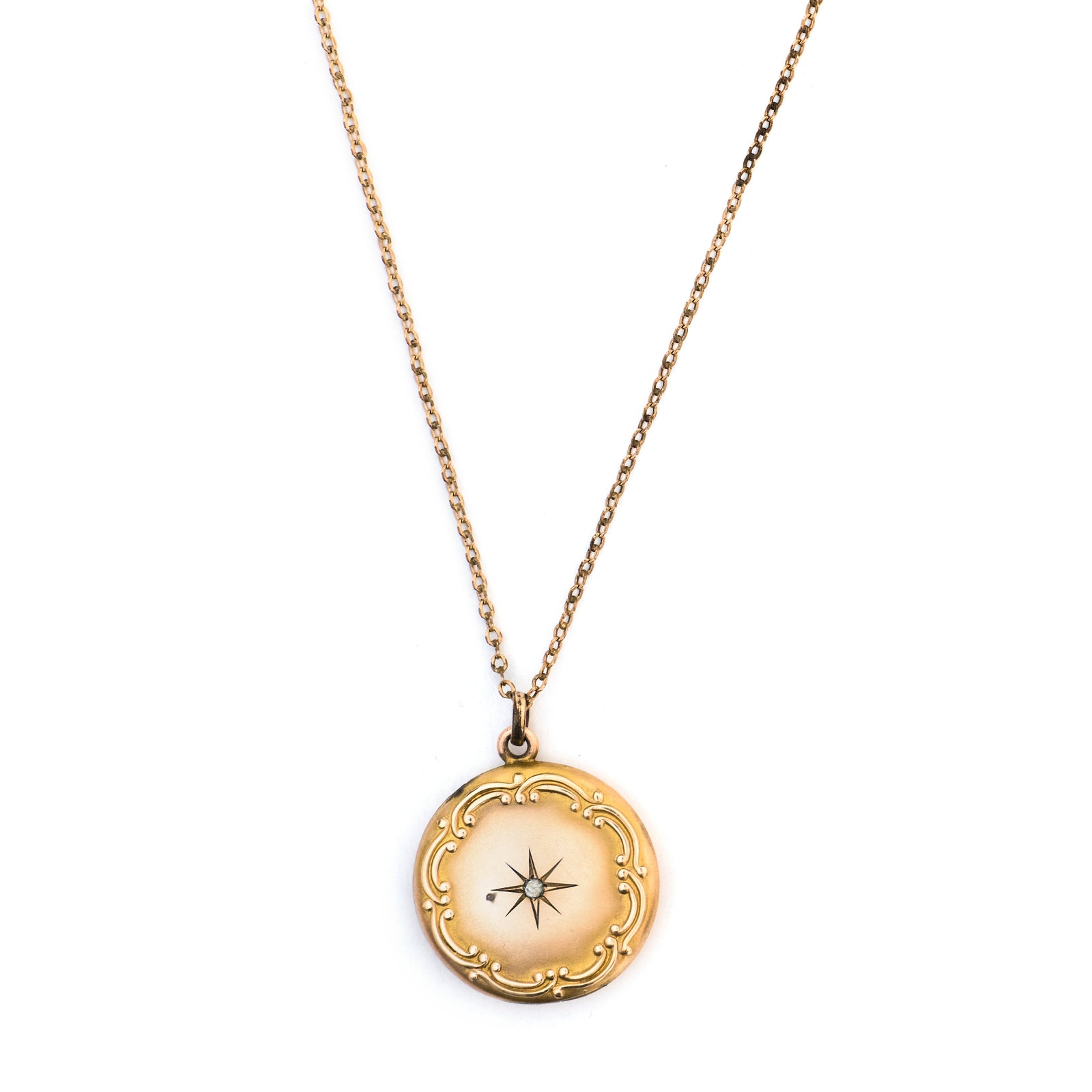 Ornate Starburst Locket