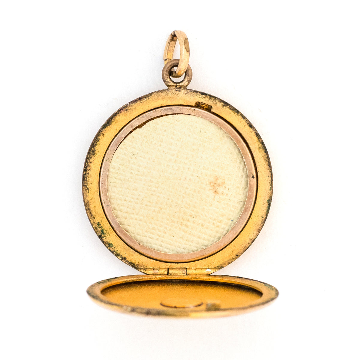Floral Herringbone Locket
