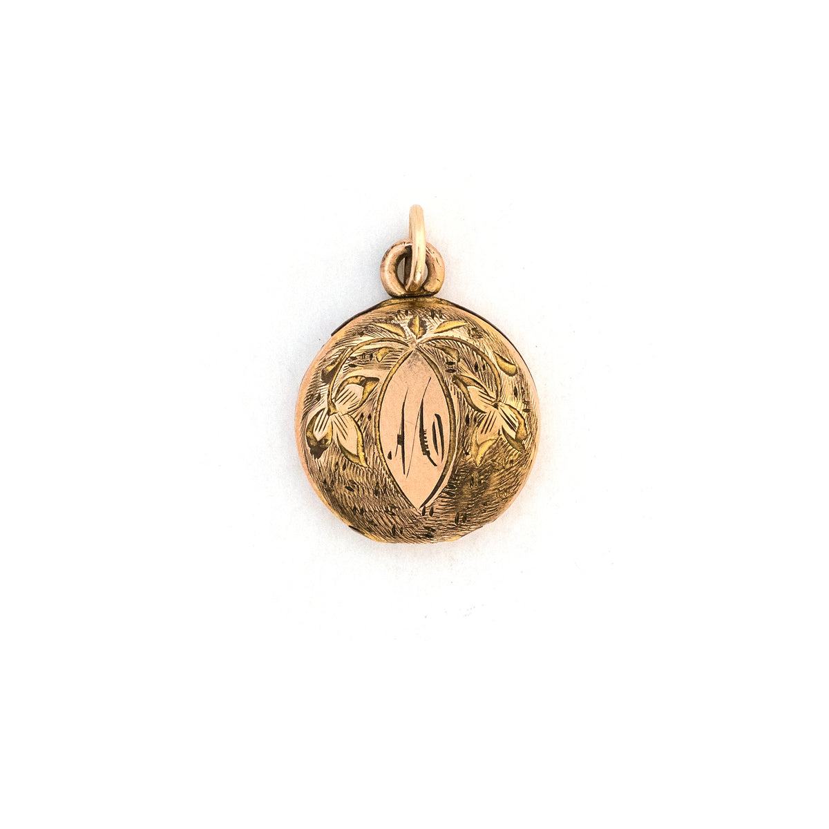 Petite Trillium Flower Locket