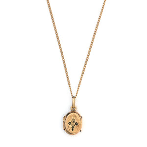 Petite Oval Victorian Locket