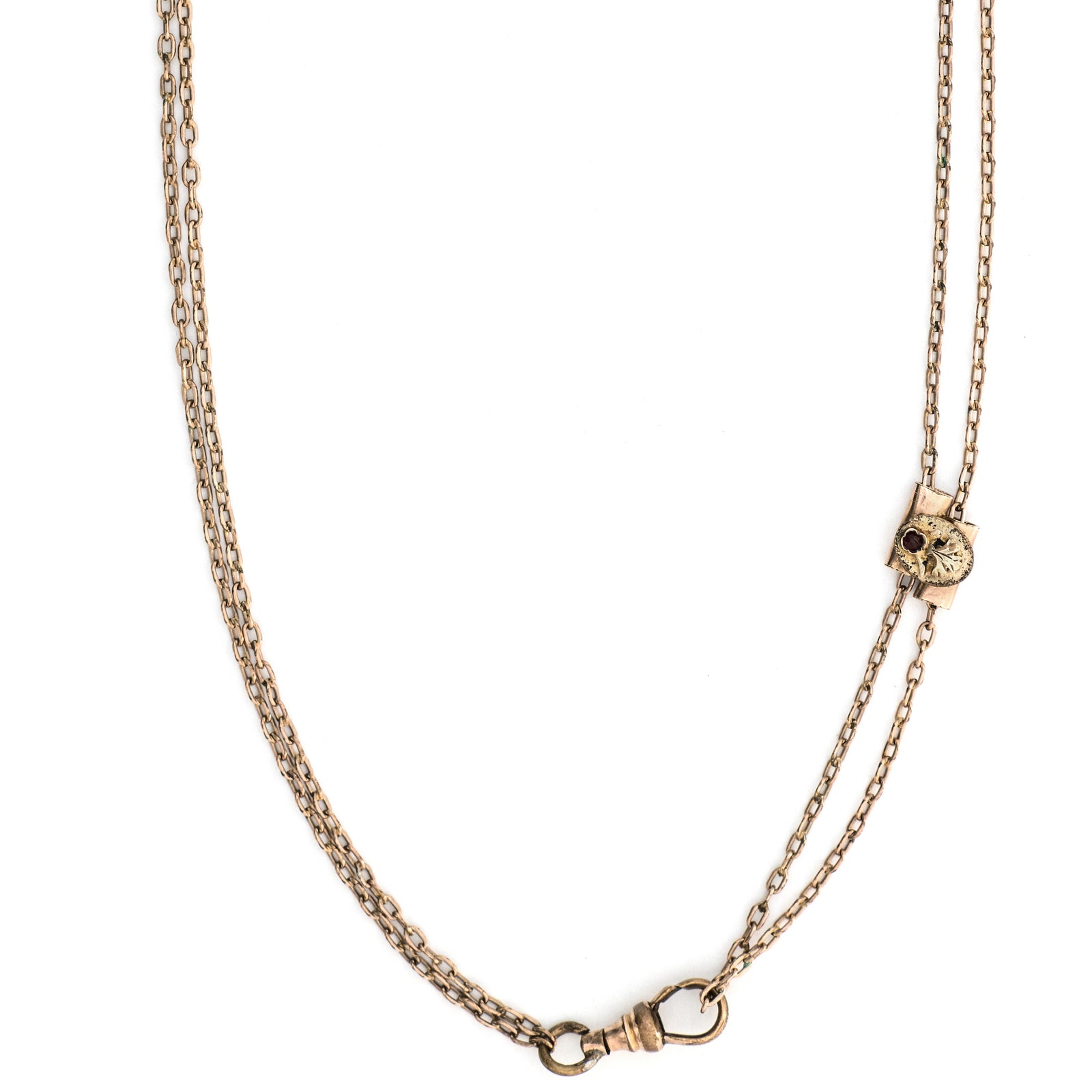 Tree of Life Garnet Slide Chain