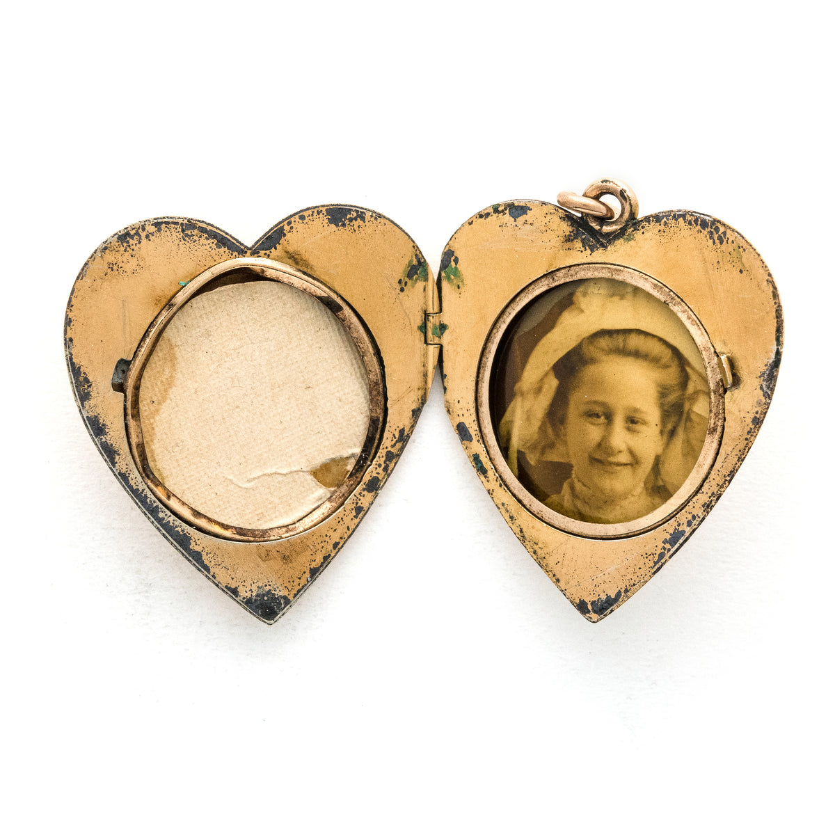 Coral Berry Heart Locket