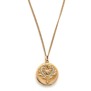 Botanic Heart Locket