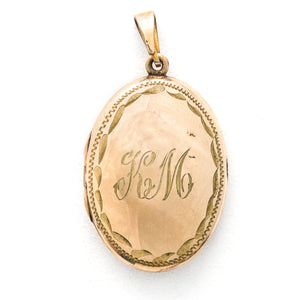 Secret Garden Oval Locket