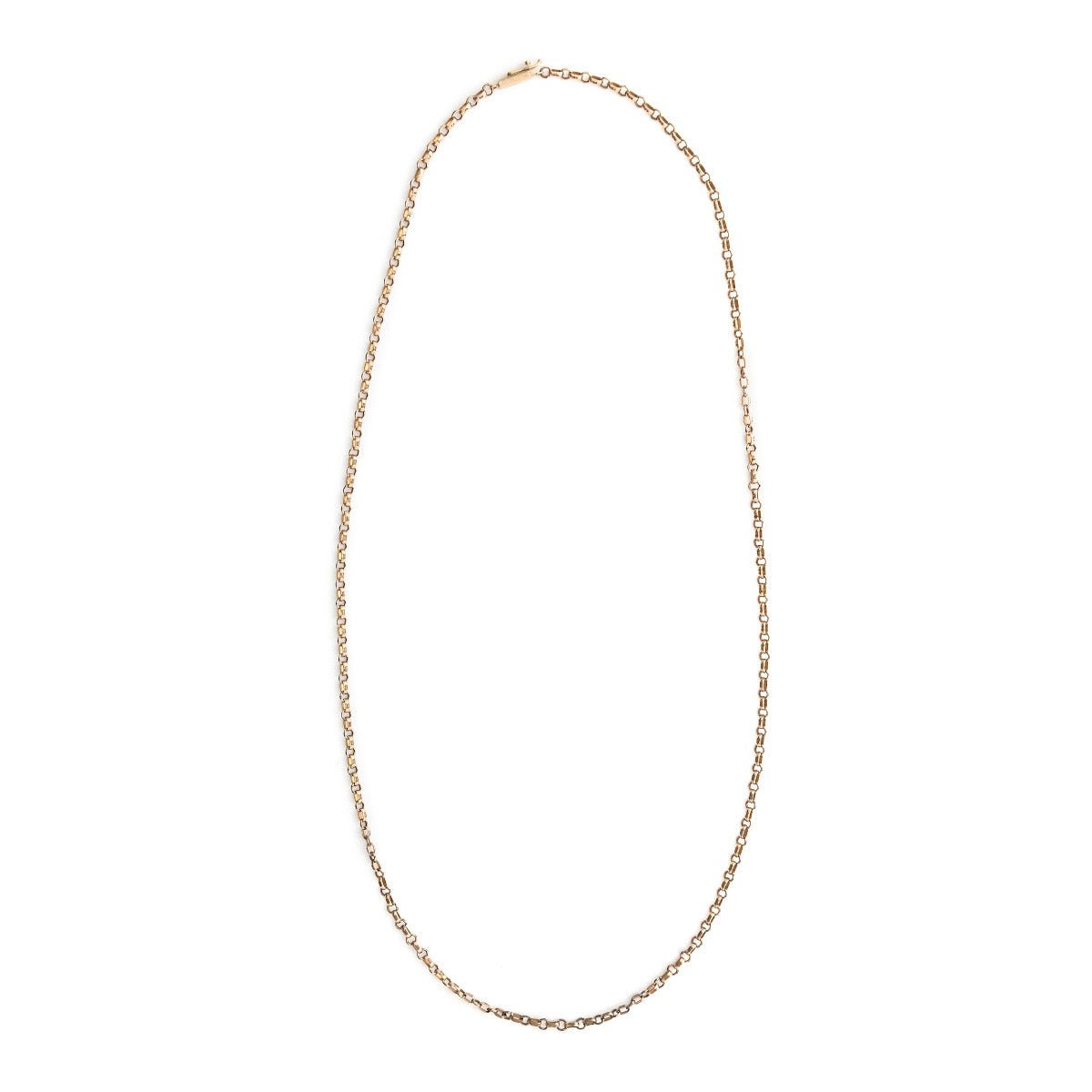 25" 14K Gold Cable Chain