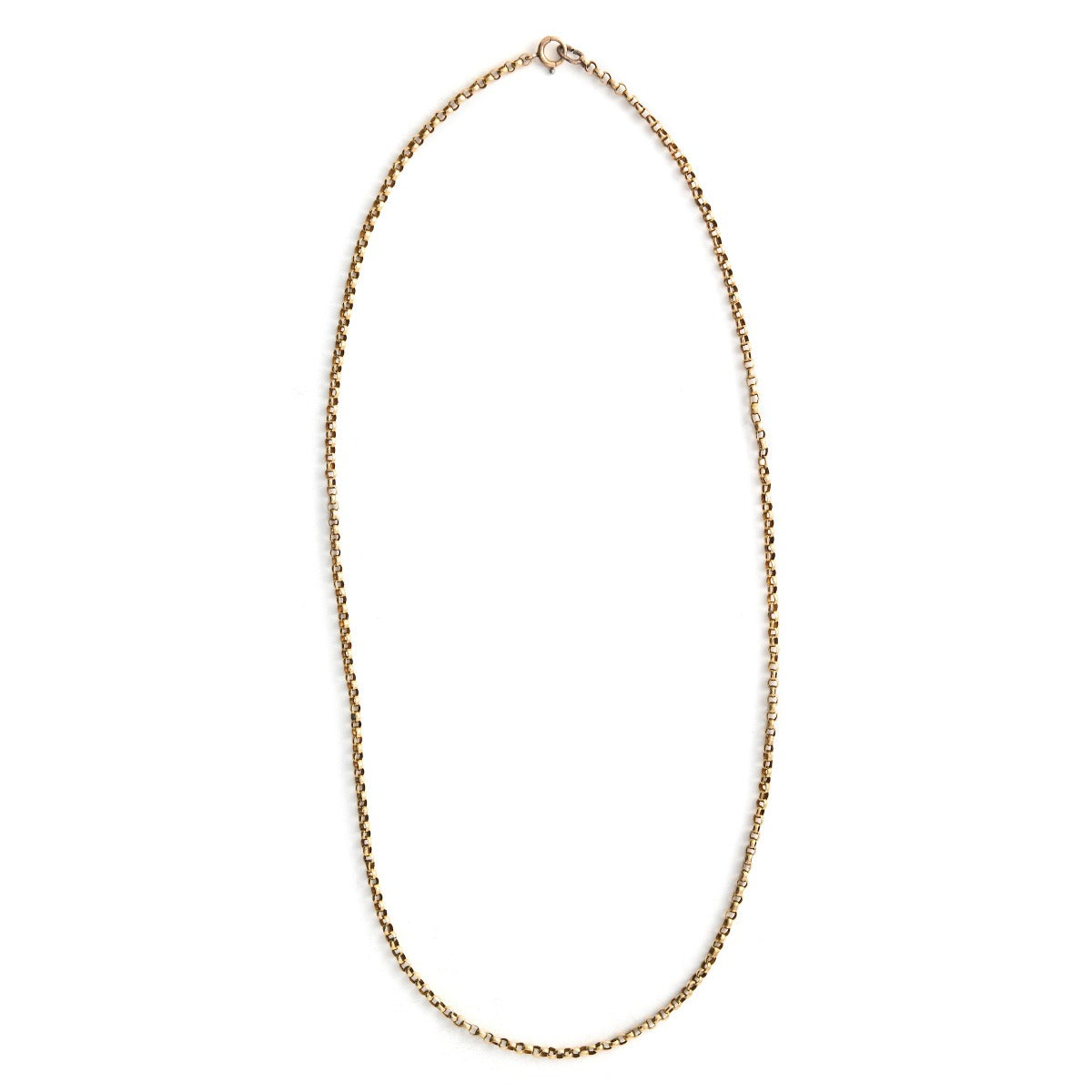 28" 14K Gold Cable Chain