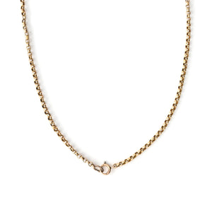 28" 14K Gold Cable Chain