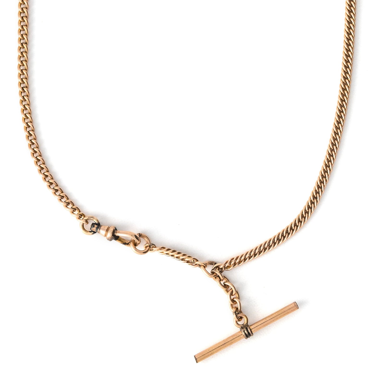 Antique Toggle Bar Curb Chain