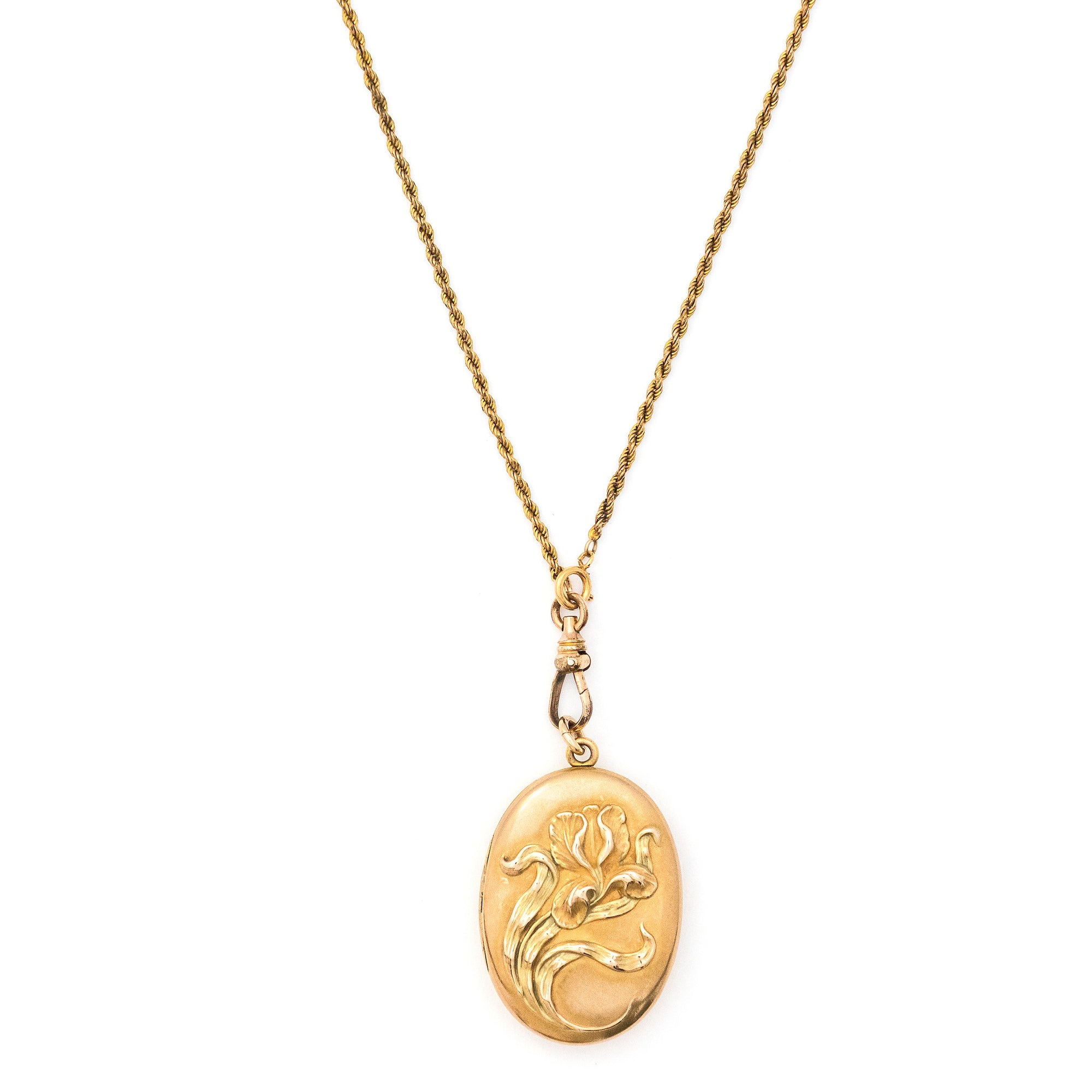 Iris Oval Locket