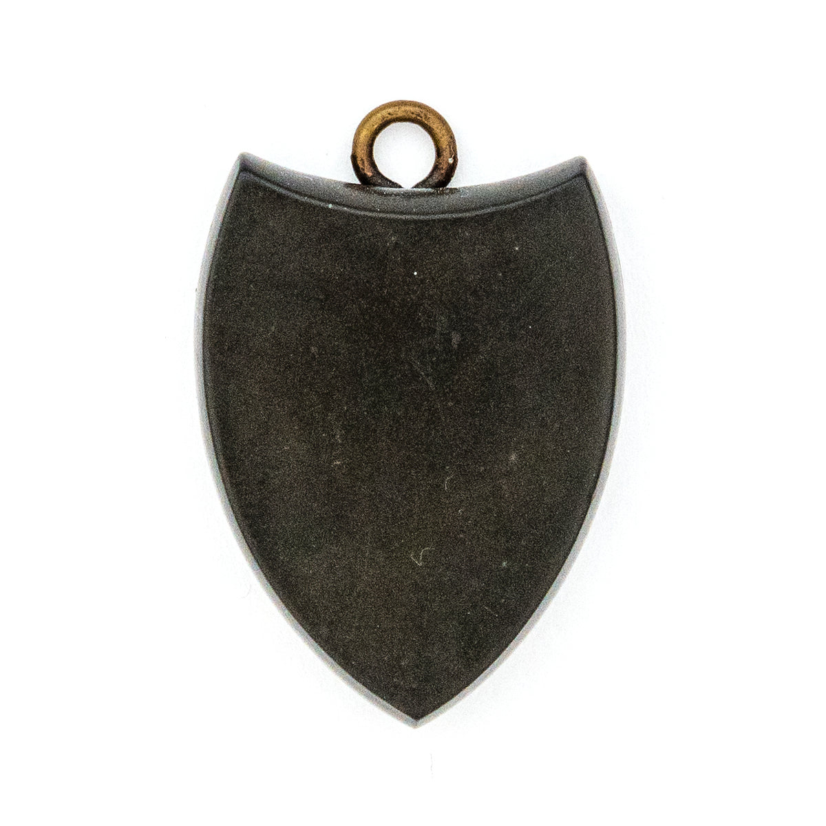 Victorian Bog Oak Shield Antique Locket