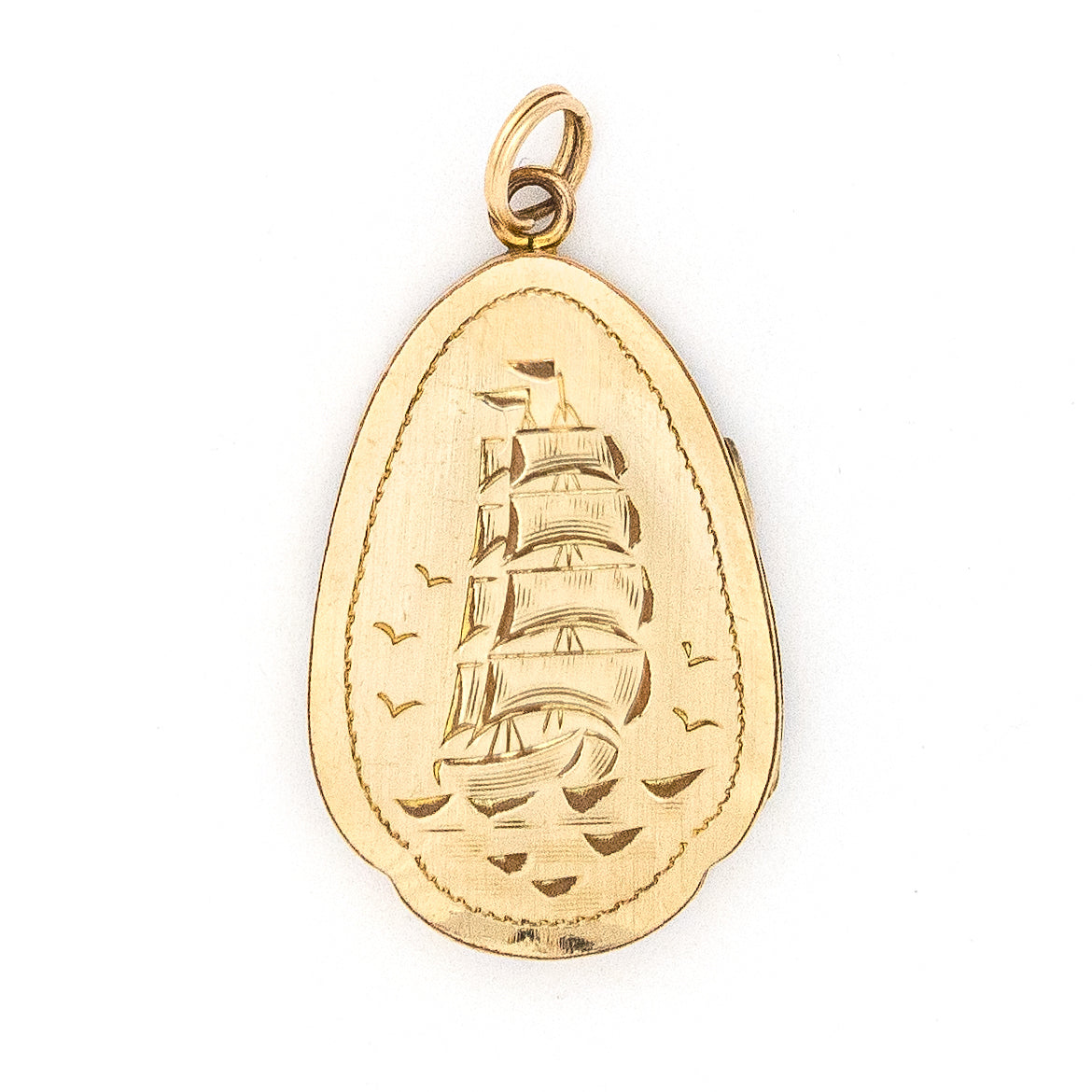 Clipper Ship Sailing Locket