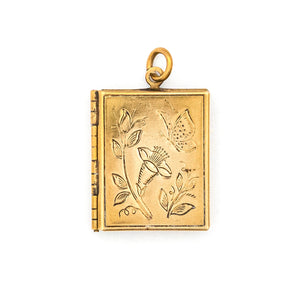 Butterfly Storybook Locket