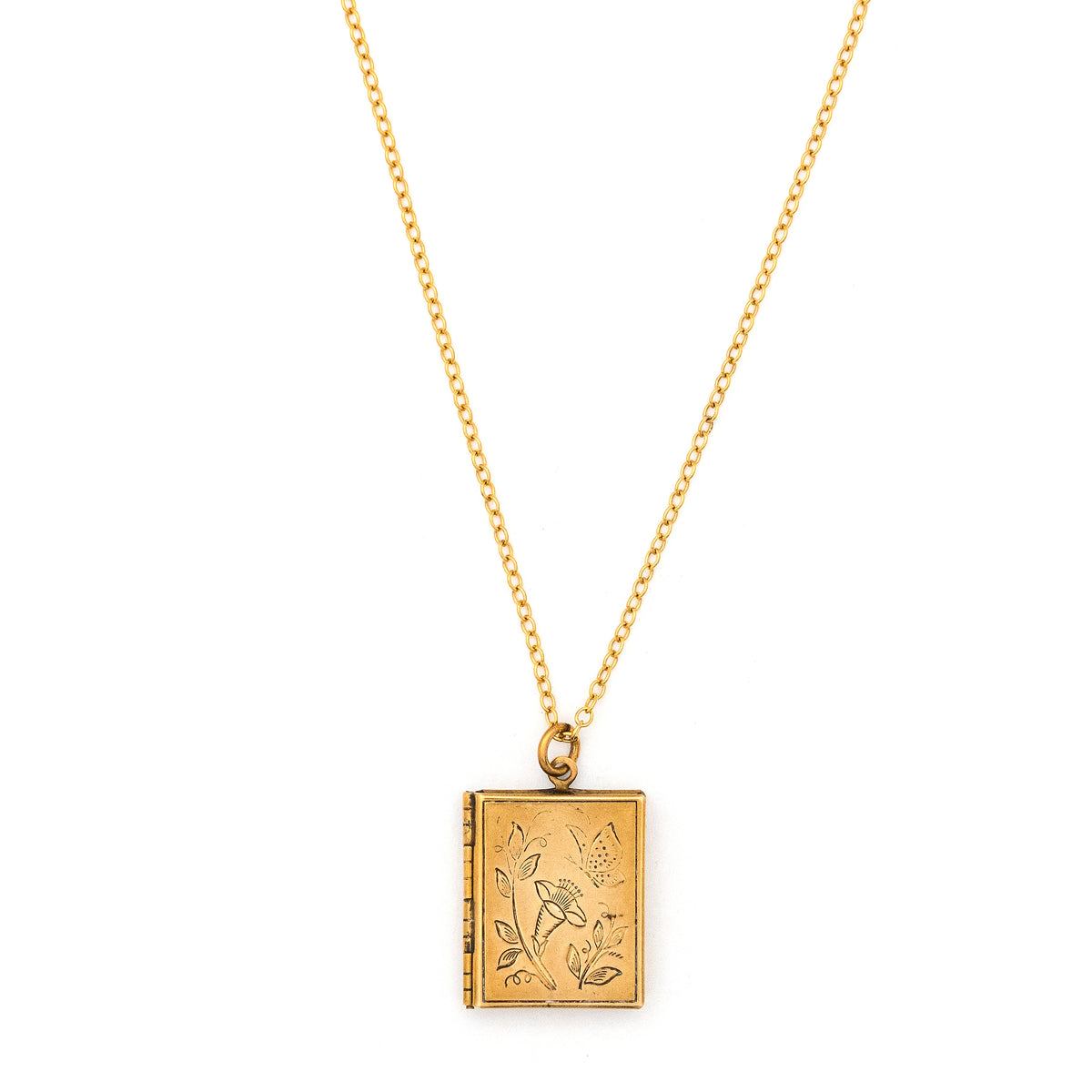 Butterfly Storybook Locket