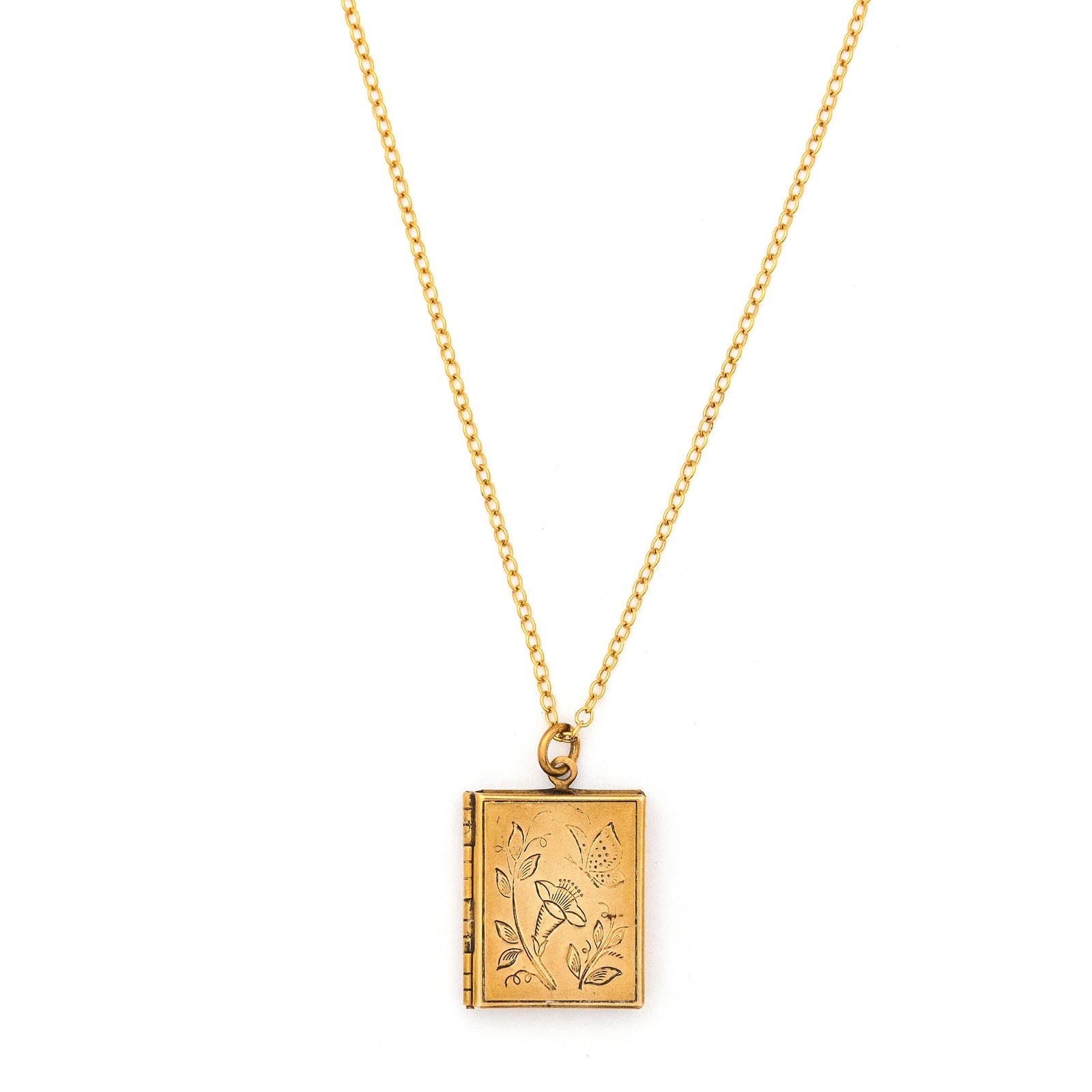 Butterfly Storybook Locket