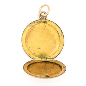 Engraved "S" Locket