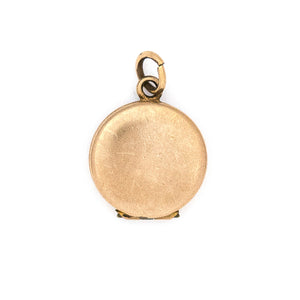 Tiny Perfect Plain Antique Locket