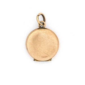 Tiny Perfect Plain Antique Locket