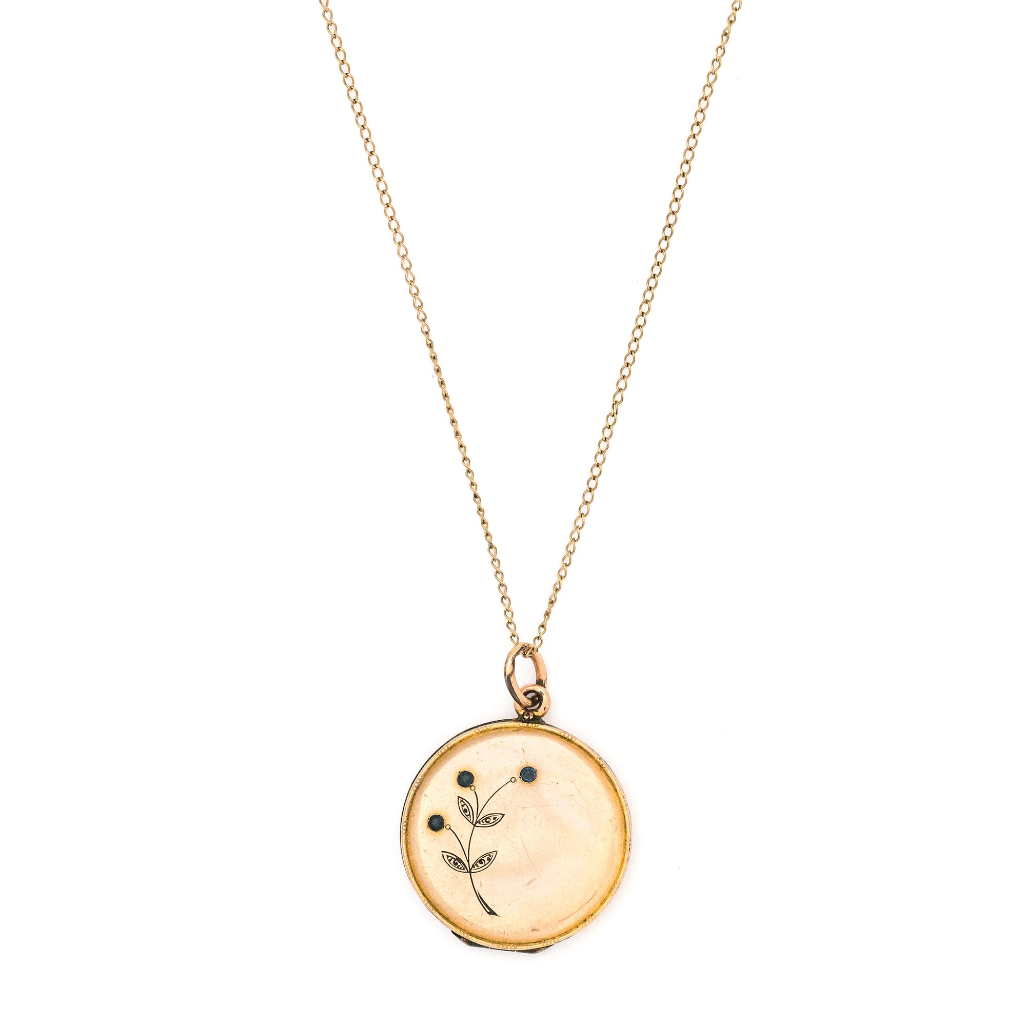 Deco Wildflower Locket