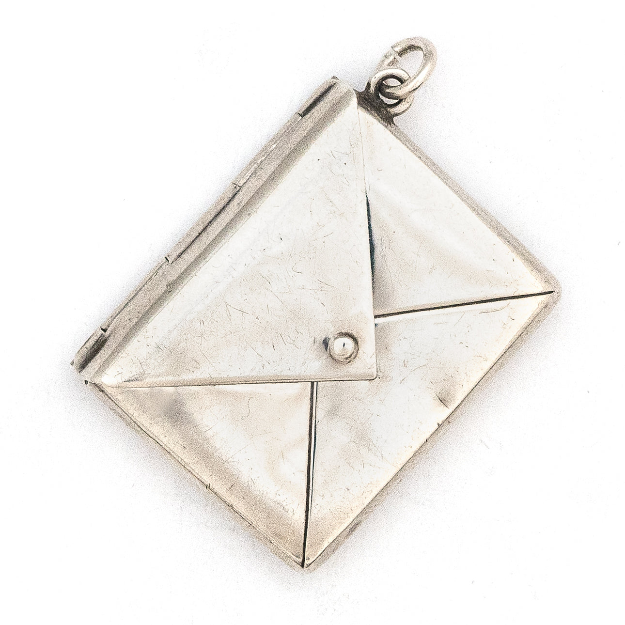 Antique English Sterling Silver Envelope Charm