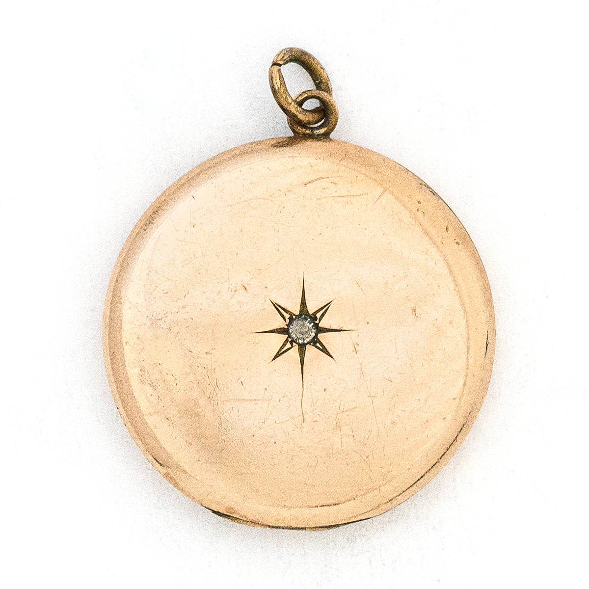 Polished Starburst Locket