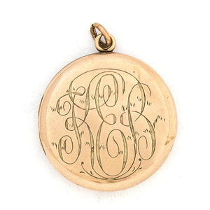 Pearl Trumpet Vine Locket