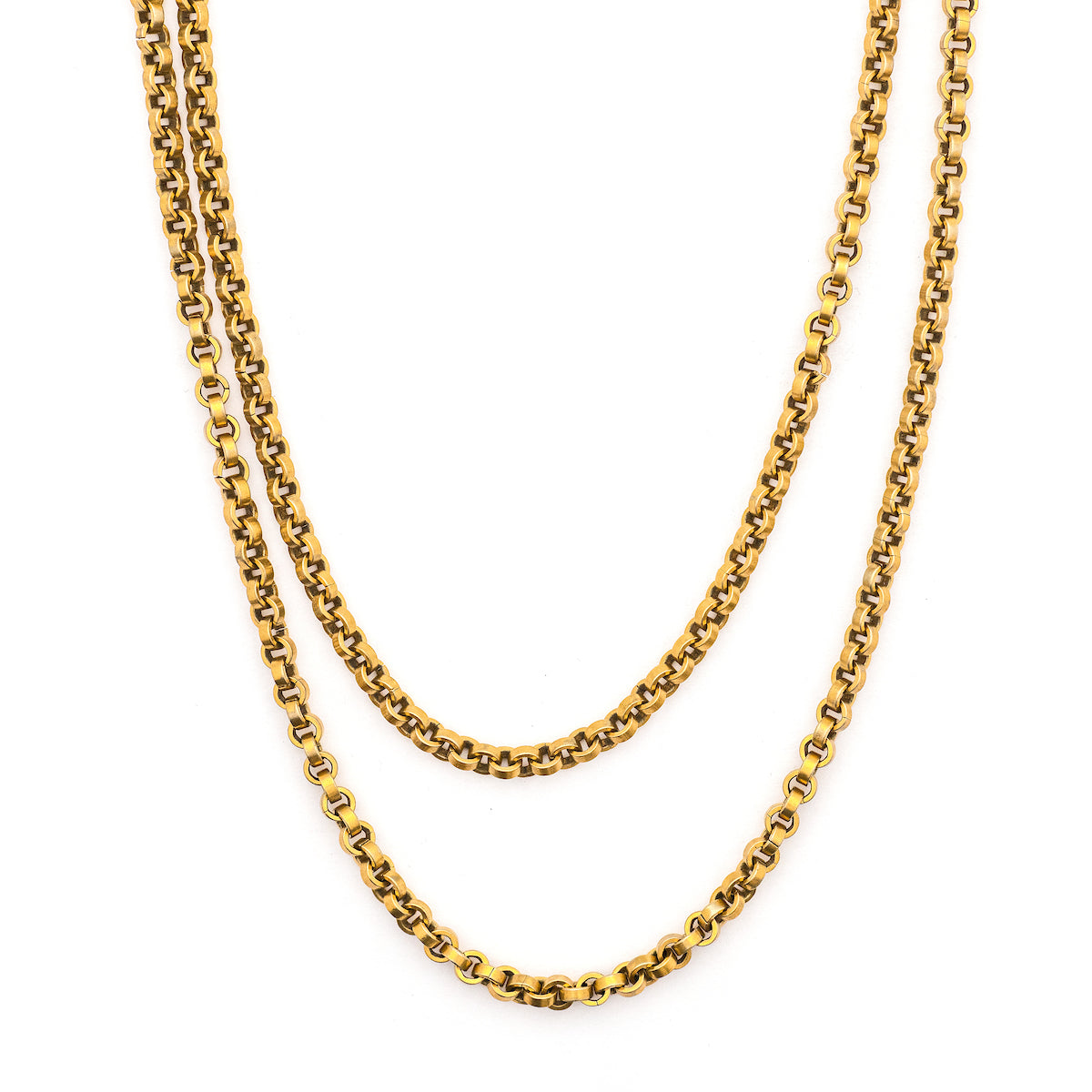 【VINTAGE HOLLYWOOD】Vintage Antique Chain Necklace VINTAGE HOLLYWOOD】Vintage Antique Chain Necklace Necklace