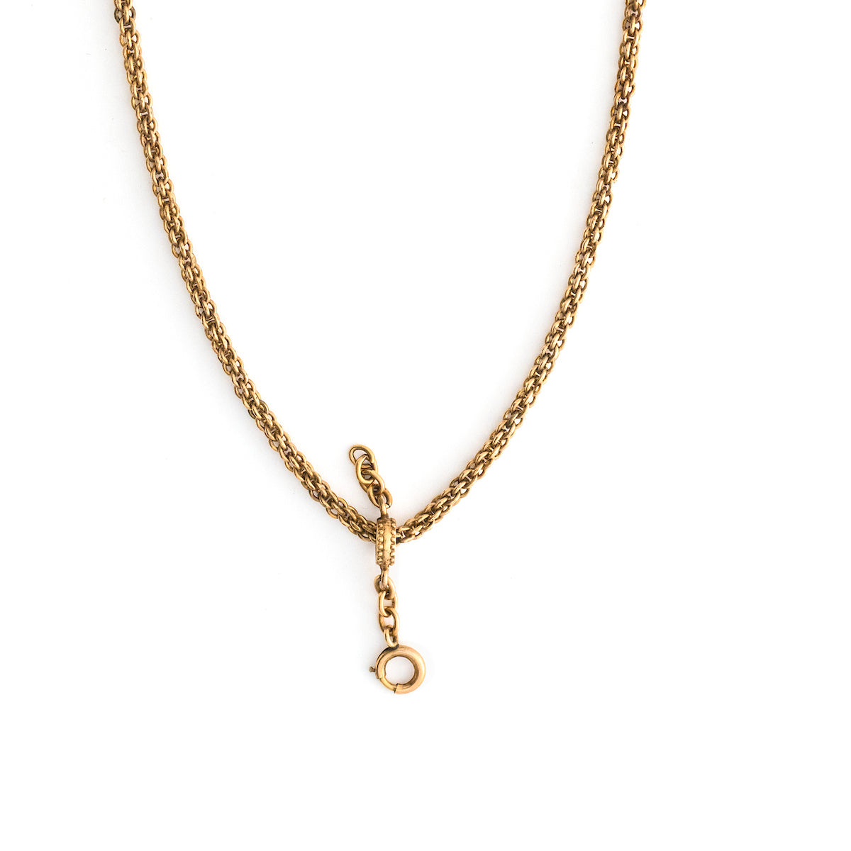 chanel gold choker chain