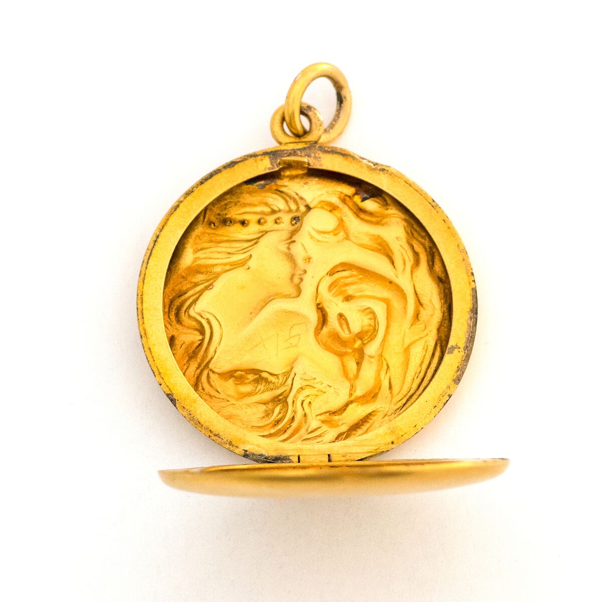 Calla Lily Lady Locket