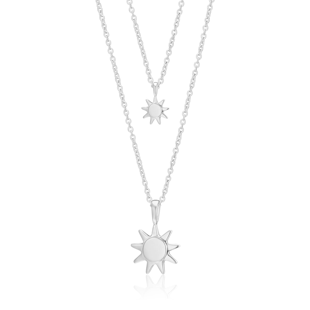 Mother & Daughter You are My Sunshine Necklaces