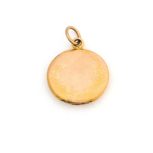 10K Gold Compass Rose Locket