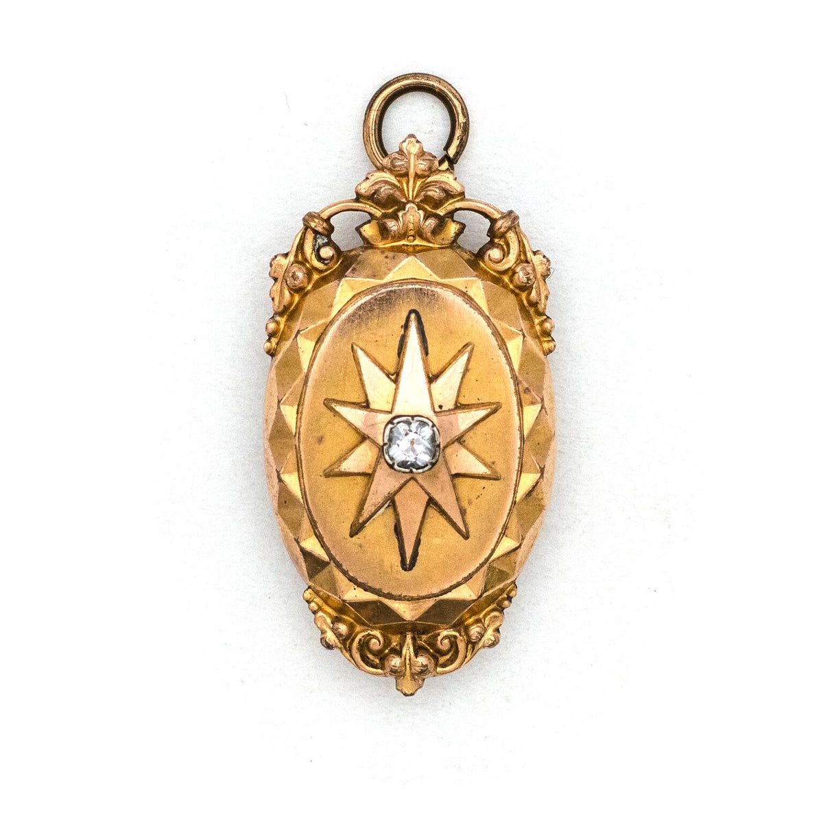 Baroque Star Locket