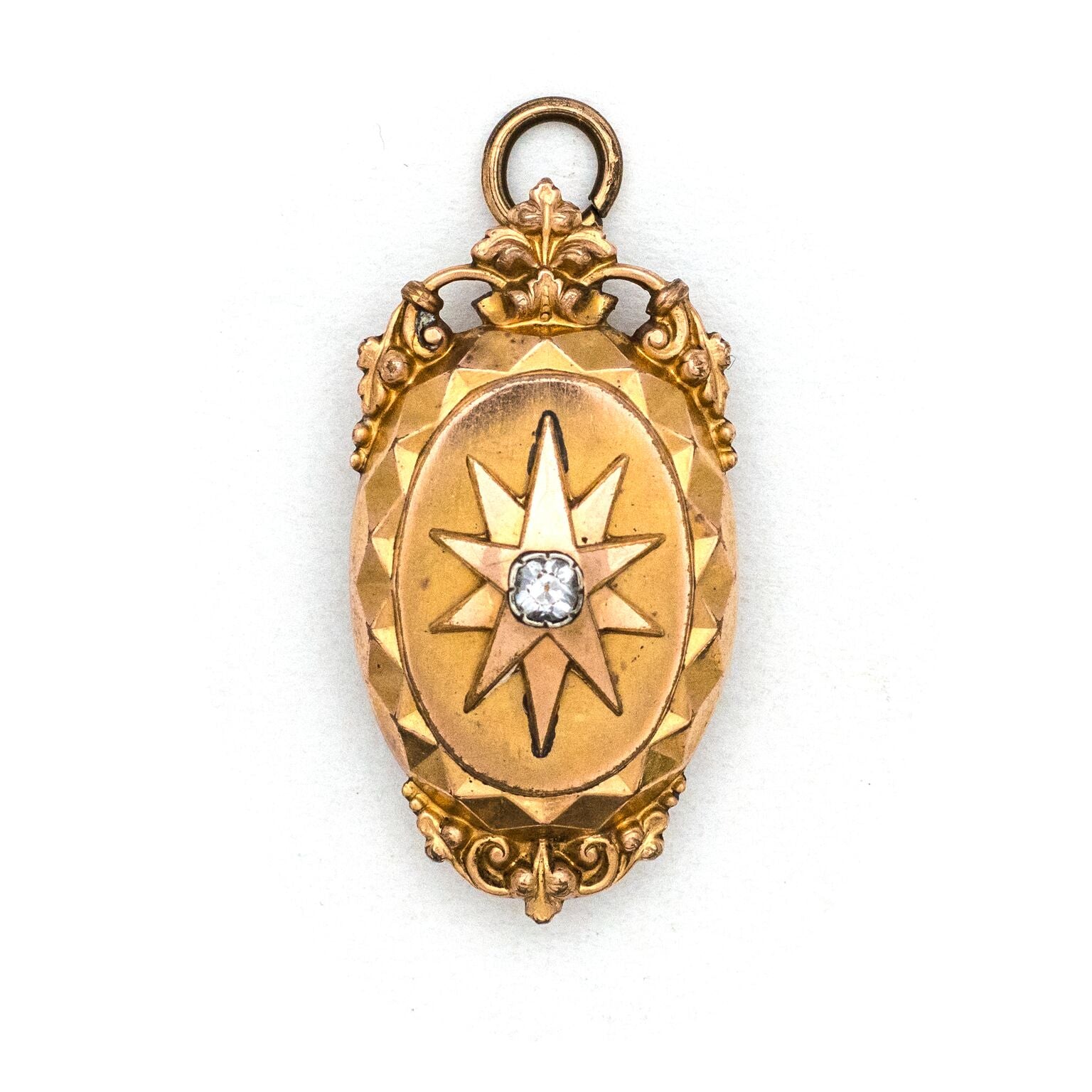 Baroque Star Locket